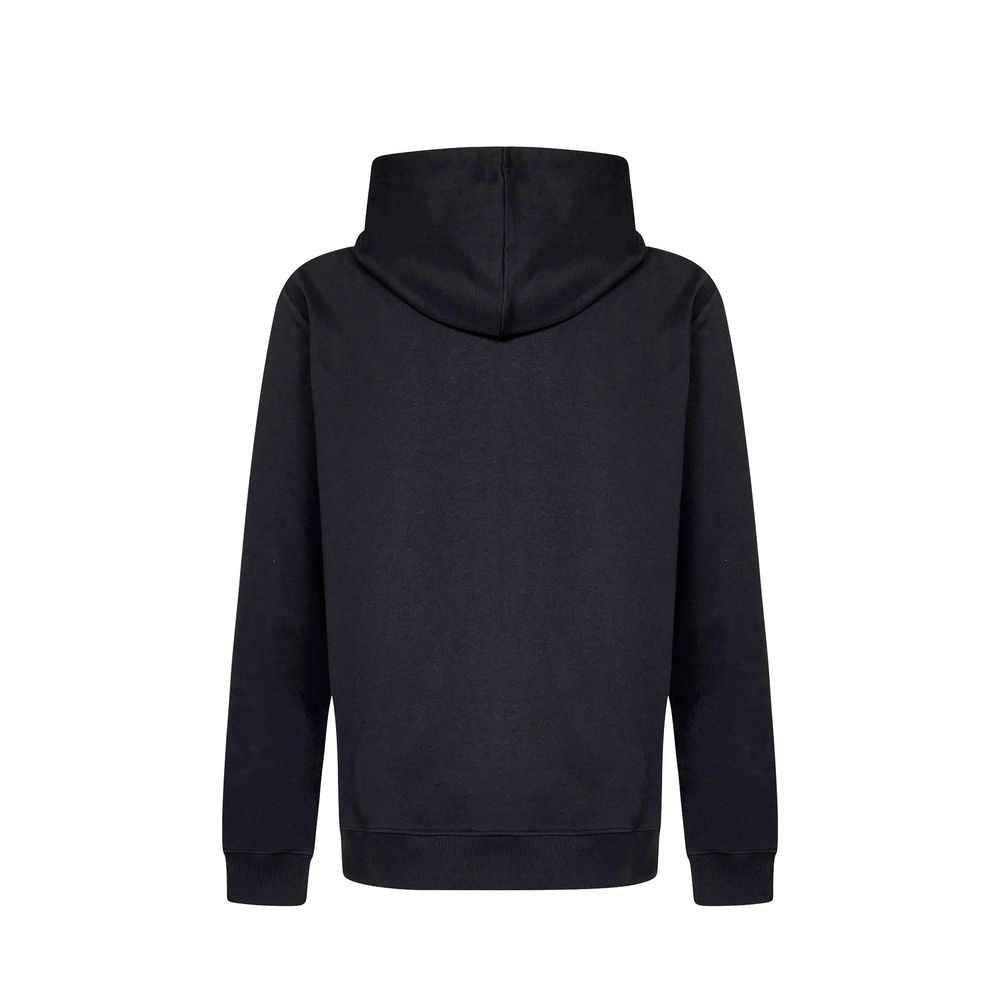 Black Cotton Sweatshirt