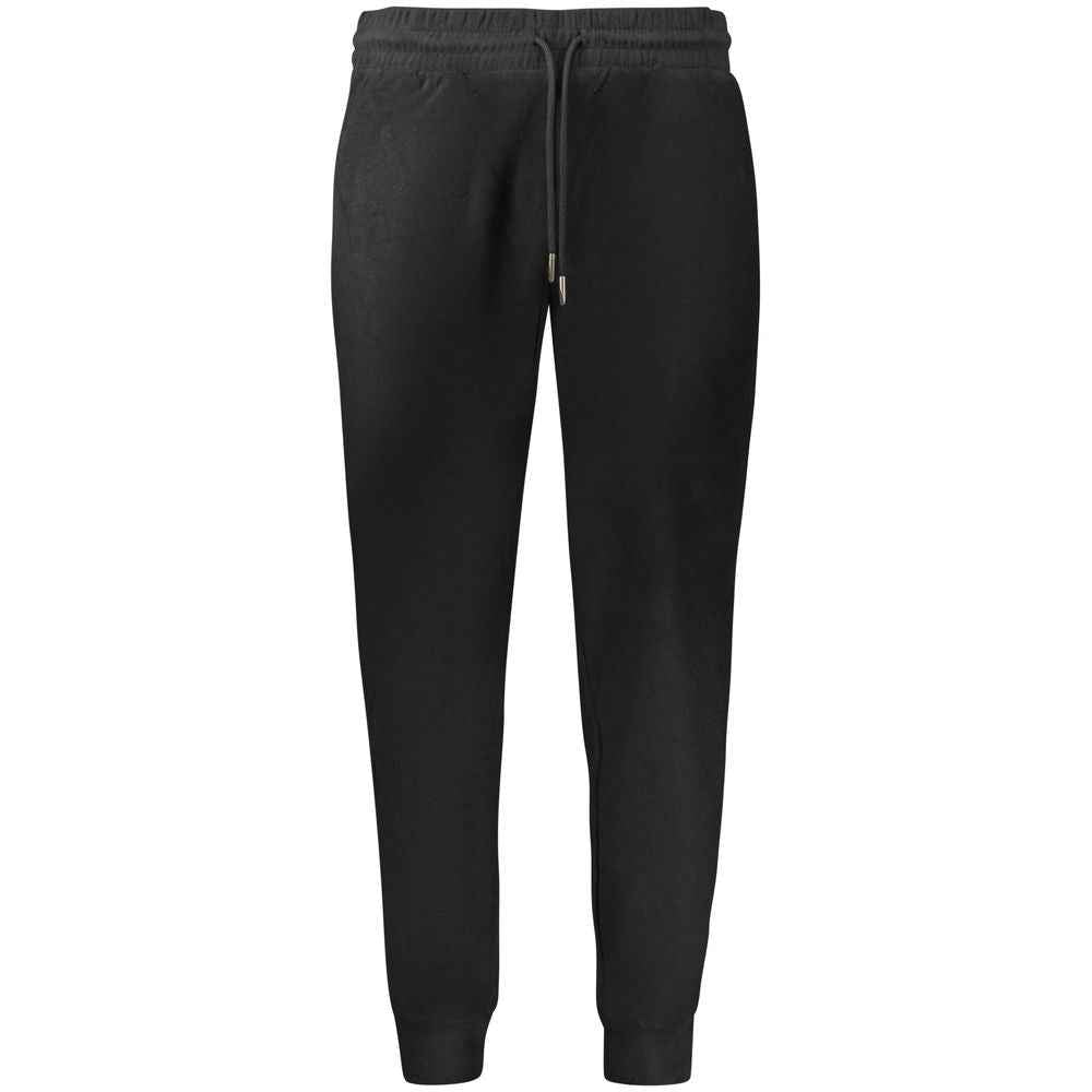 Black Polyester Men's Sweatpant