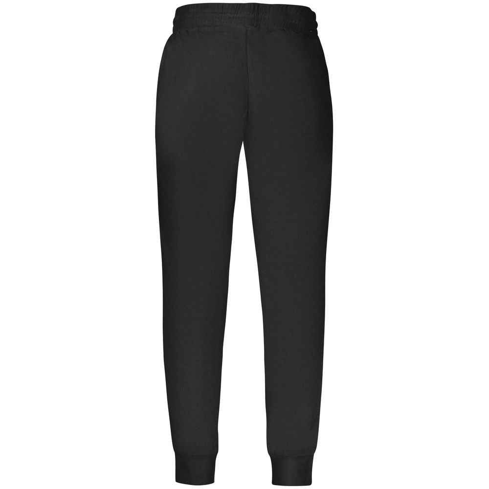 Black Polyester Men's Sweatpant