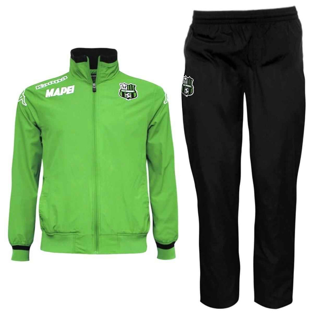 Us Sassuolo Calcio Presentation Soccer Tracksuit 2015/16 Green - Kappa