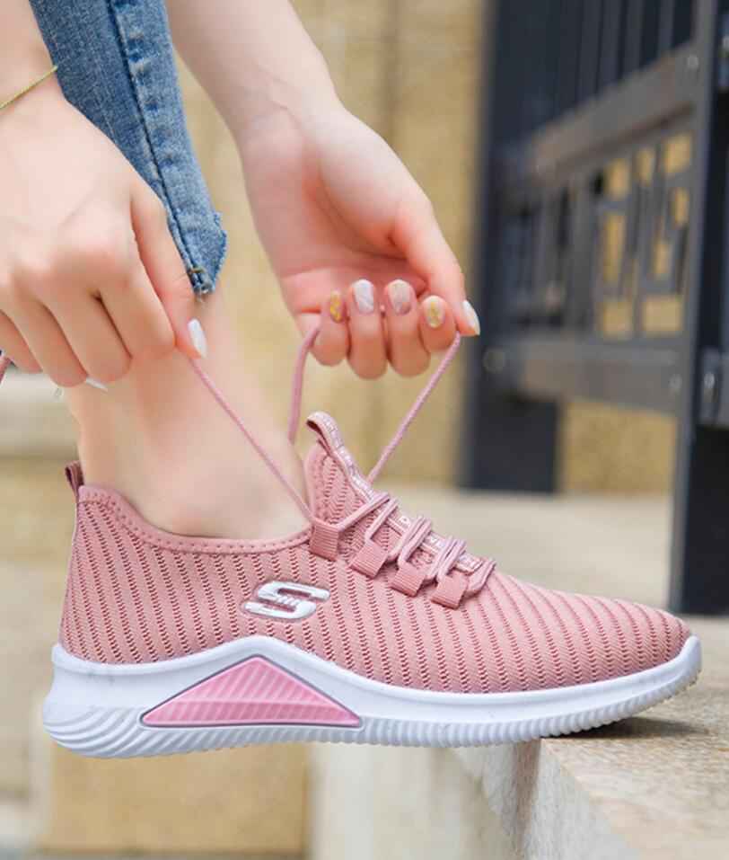 Women Sneakers 2020 Ladies Sports Shoes Ladies Trainers Platform Woman Baskets Femme Dames Black Mujer Tenis Feminino