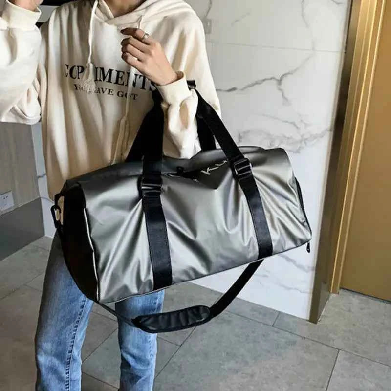 NNEOBA Fitness Travel Sports Bag Gold