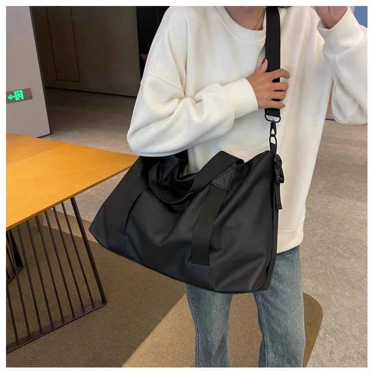 NNEOBA Travel Fitness Tote Bag Black