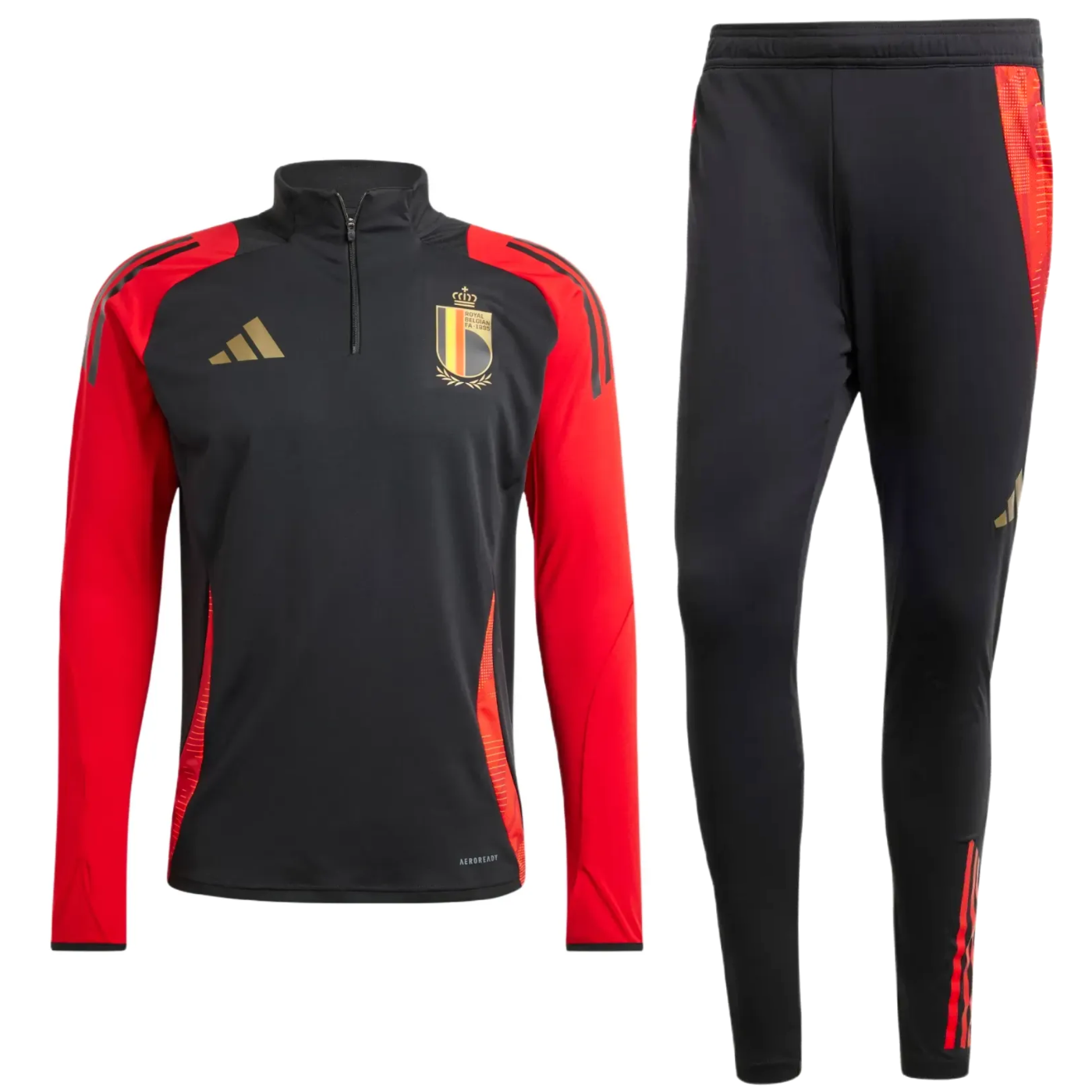 Belgium training technical soccer tracksuit 2024/25 - Adidas
