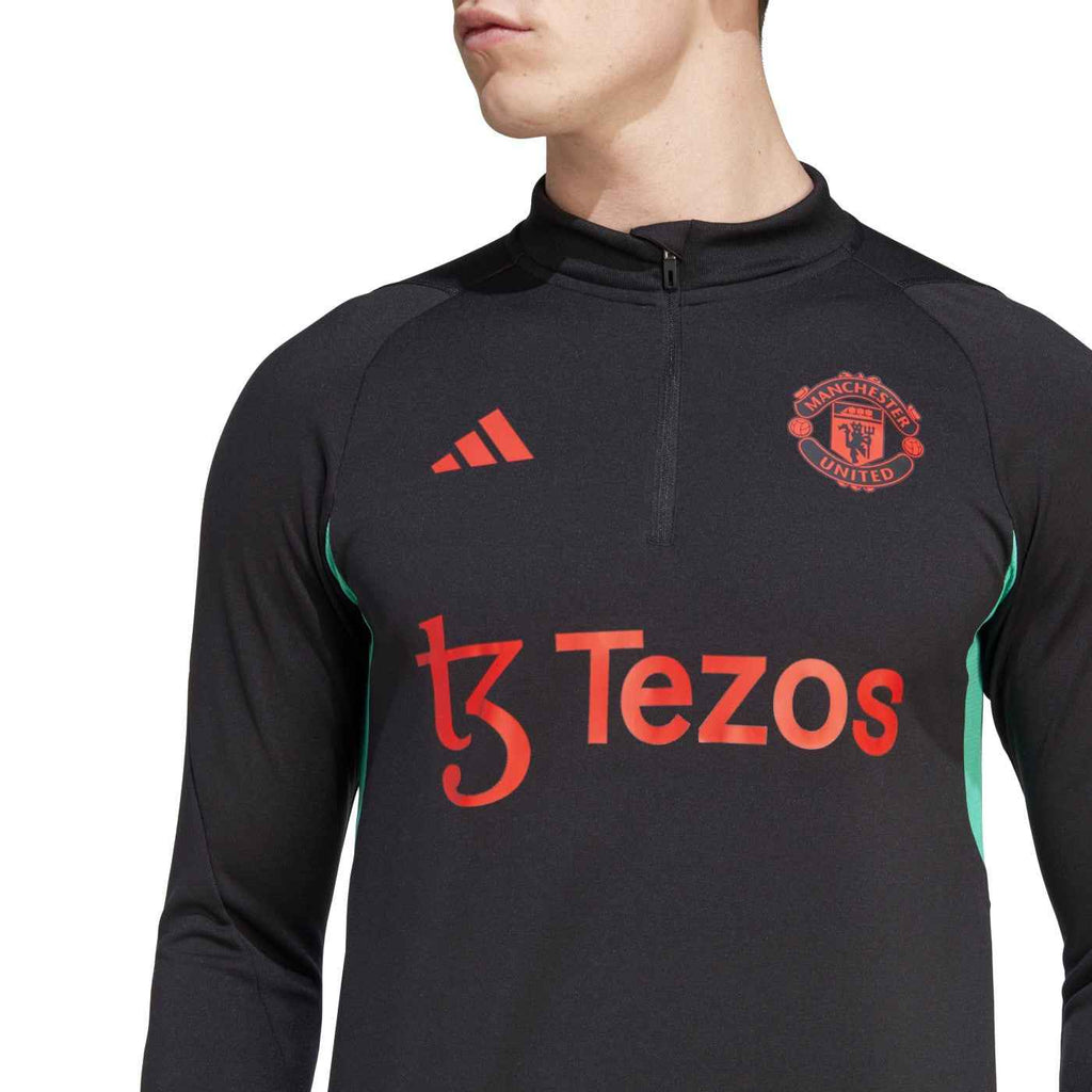 Manchester United black training technical tracksuit 2023/24 - Adidas